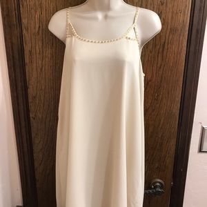 Forever 21 Dress, beaded Straps and Back Size M